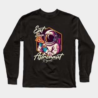 Eat Sleep Astronaut Repeat Long Sleeve T-Shirt